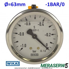 W63T/G -1BAR logo WIKA